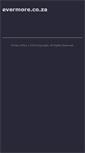 Mobile Screenshot of evermore.co.za