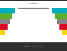 Tablet Screenshot of evermore.co.za